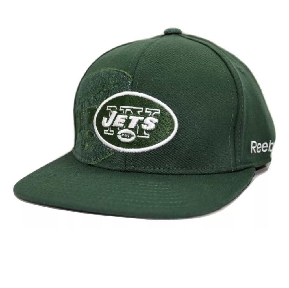 New York Jets Reebok Authentic NFL Sideline Stretch Fit Flex Size L/XL Hat Cap